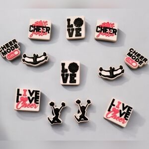 Cheer Croc Charms